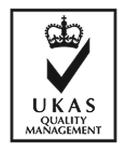 UKAS Quality Management certification logo